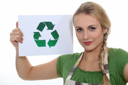 Step-by-step garage clearance process being executed
